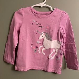 Jumping Beans (softest tee) toddler girl T - Shirt, size 24M, light purple